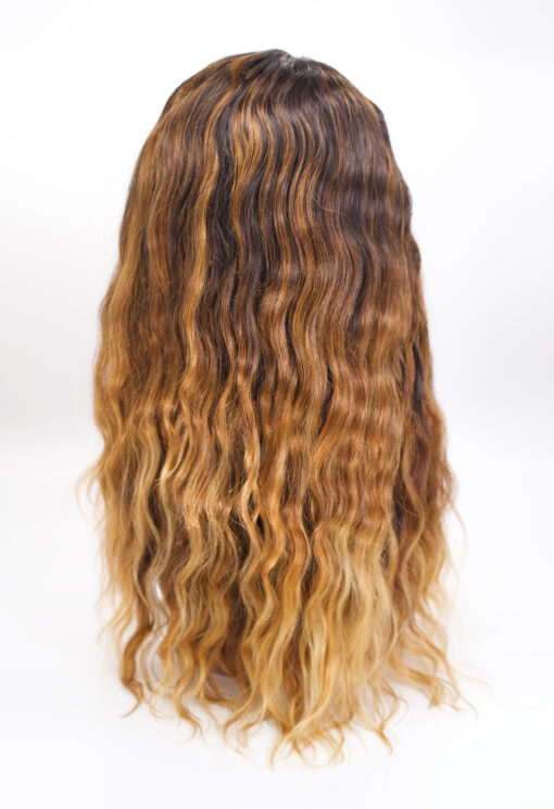 Light Honey Blond Loose Curls - Image 4