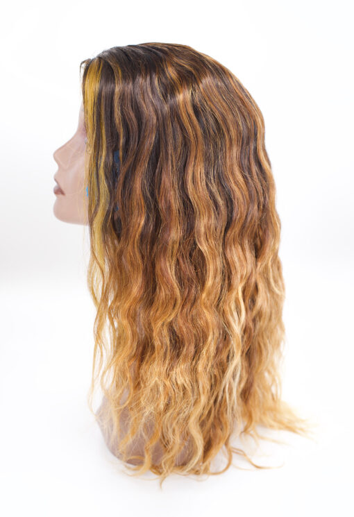 Light Honey Blond Loose Curls - Image 3